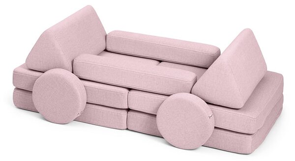 Rozkládací malá dětská pěnová pohovka a bunker SHAPPY PLAY SOFA ORIGINAL MINI více barev Barva: Mustard