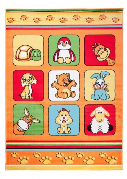 Koberec KINDER H059B oranžový CFV