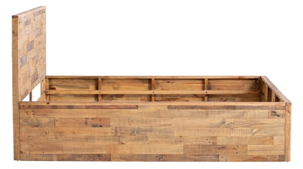 Sob nábytek - Masivní postel 180x200 Santiago recyklované dřevo - F0A2200W