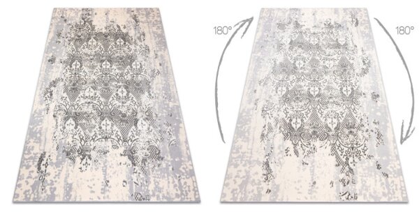 Koberec CORE W3824 Ornament Vintage - krém / šedý