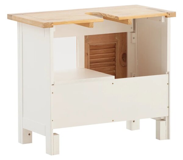 Sob nábytek - Skříňka pod umyvadlo dřevo Safari bílá - F0A2207W