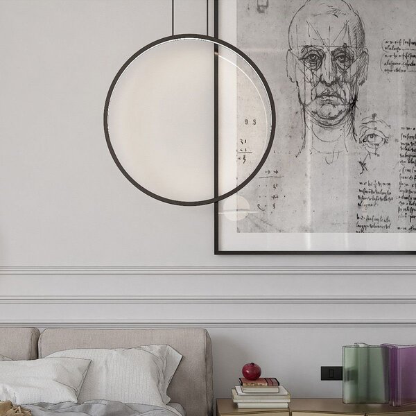 Light Prestige Mirror závěsné svítidlo 1x35 W černá LP-999/1P S BK CCT