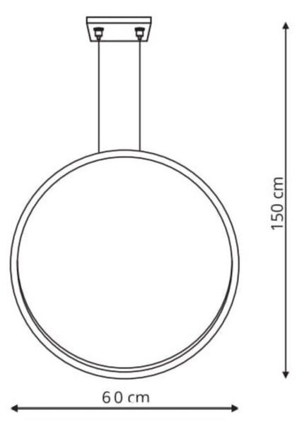 Light Prestige Mirror závěsné svítidlo 1x35 W černá LP-999/1P S BK CCT