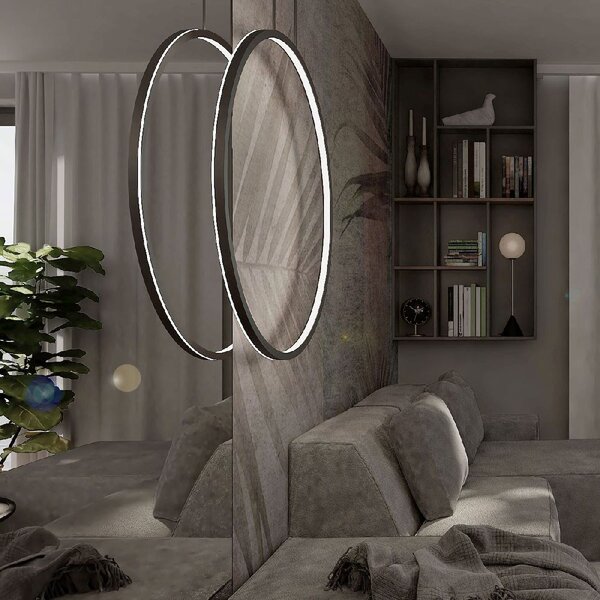 Light Prestige Mirror závěsné svítidlo 1x35 W černá LP-999/1P S BK CCT