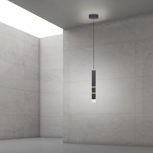 Paul Neuhaus Závěsné LED svítidlo PURE VEGA, 12W, ø 20 cm, 3000K Barva: Mosaz