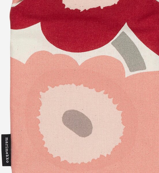 Marimekko Kuchyňská rukavice Pieni Unikko vínová korálová