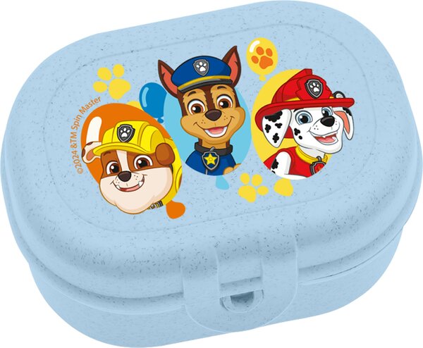 Dětský obědový box Pascal Mini Organic Tlapková patrola modrý