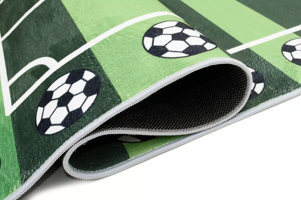 Dětský koberec - FOTBAL - zelený