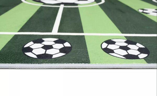 Dětský koberec - FOTBAL - zelený