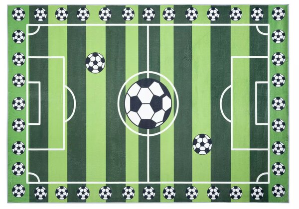 Dětský koberec - FOTBAL - zelený