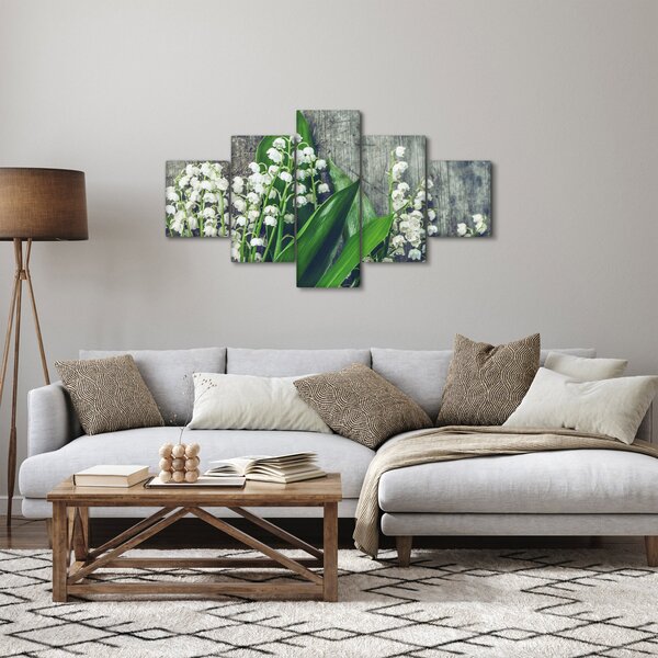Obraz konvalinek (125x70 cm)
