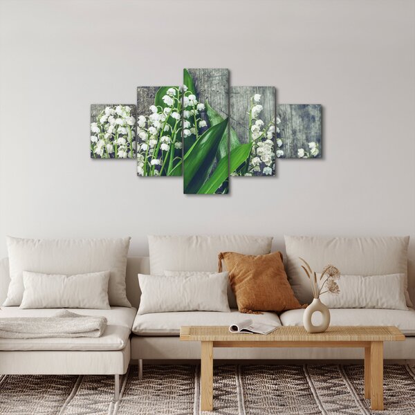 Obraz konvalinek (125x70 cm)