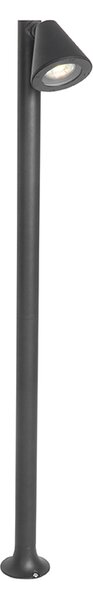 Moderní venkovní tyč černá 100 cm IP44 - Ciara
