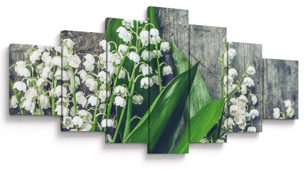 Obraz konvalinek (210x100 cm)
