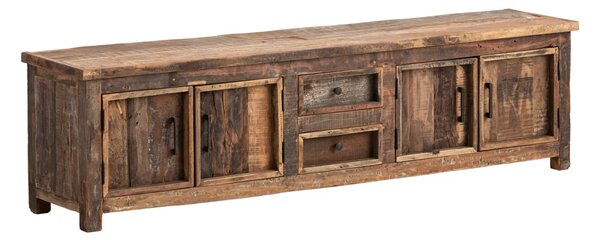 Sob nábytek - Stolek pod TV masiv 200 cm Amazonas recyklované dřevo - F0A2406W
