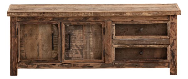 Sob nábytek - Rustikální TV stolek 122 cm Amazonas recyklované dřevo - F0A2407W