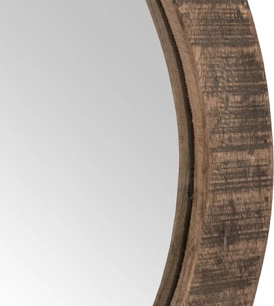Sob nábytek - Kulaté zrcadlo 60 cm Amazonas recyklované dřevo - F0A2408W
