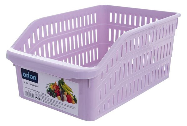 Orion Organizér, košík do lednice i police - ADEL, bílý, 30 x 20 x 13 cm