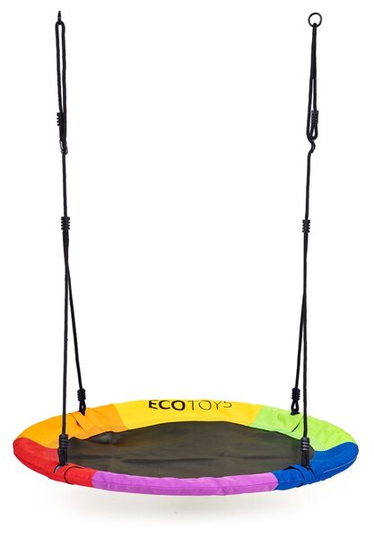Závěsné zahradní houpačka Ecotoys 100 x 100cm