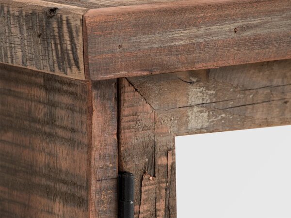 Sob nábytek - Koupelnová zrcadlová skříňka 60x45 Amazonas recyklované dřevo - F0A2413W