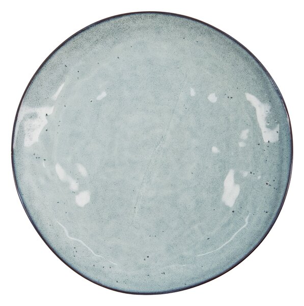 Kameninový talíř Rustic Grey/Blue 27,5 cm