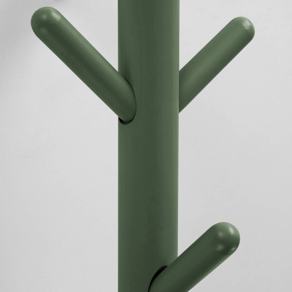 Jotex Zelený nástěnný věšák EDDISON 100 cm