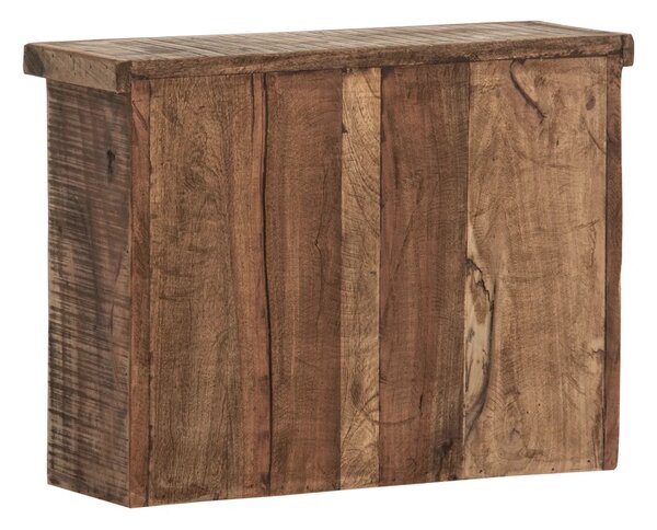 Sob nábytek - Koupelnová zrcadlová skříňka 60x45 Amazonas recyklované dřevo - F0A2413W