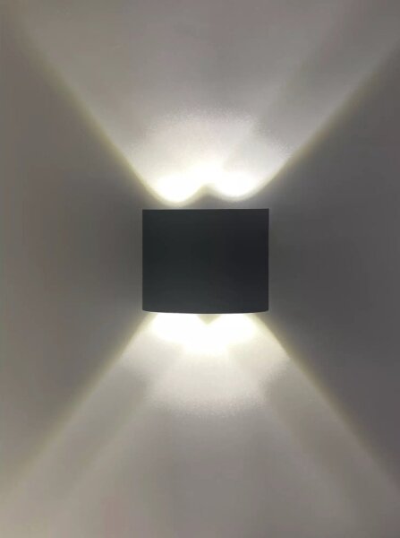 HÖFFTECH - LED Venkovní nástěnné svítidlo UP&DOWN 4xLED/1W/230V IP65