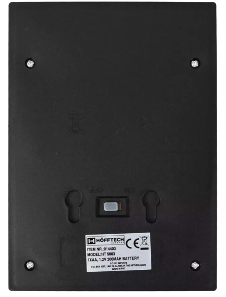 HÖFFTECH - LED Solární nástěnné svítidlo LED/1,2V 200 mAh IP44