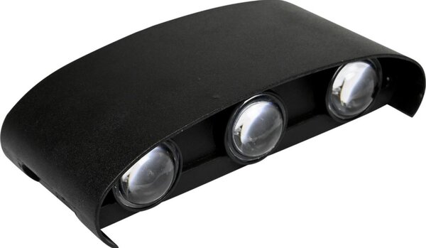 HÖFFTECH - LED Venkovní nástěnné svítidlo UP&DOWN 6xLED/1W/230V IP65