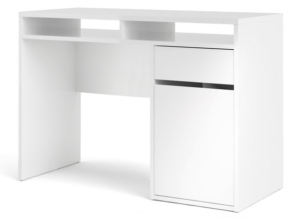 Psací stůl Function Plus 70488 bílý lesk - Tvilum