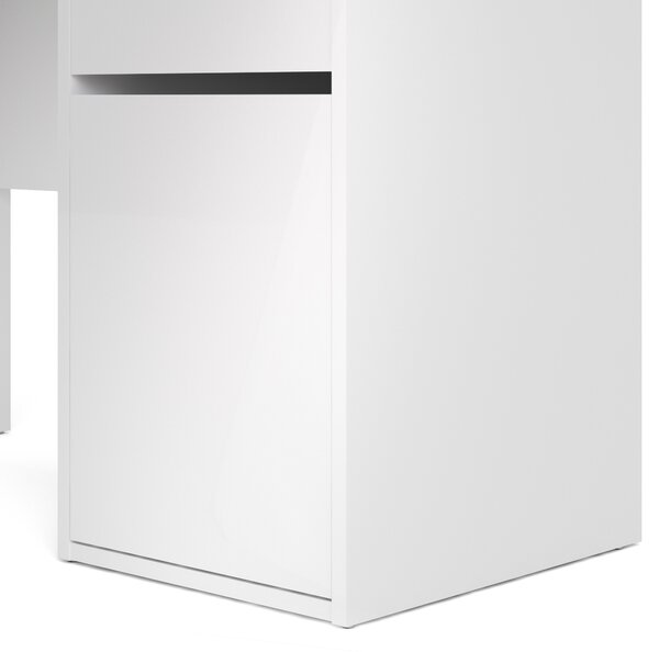 Psací stůl Function Plus 70488 bílý lesk - Tvilum