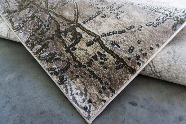 BE Koberec Elite 4355 BEIGE GOLD - béžový obdélníkový Rozměr: 120x180 cm