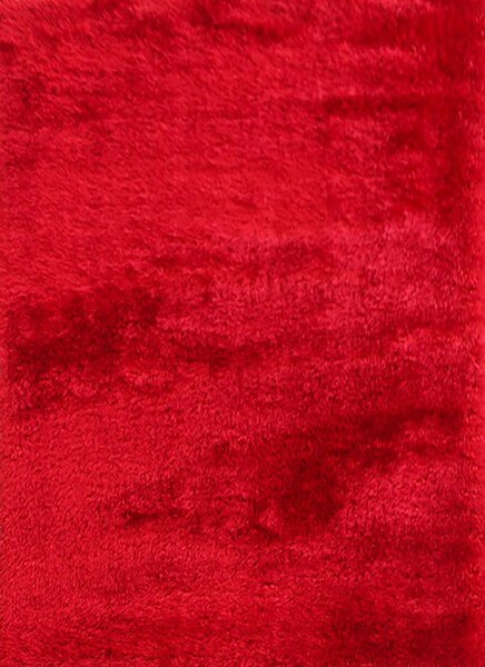 BE Koberec Seven Soft 7901 RED - červený obdélníkový Rozměr: 80x150 cm