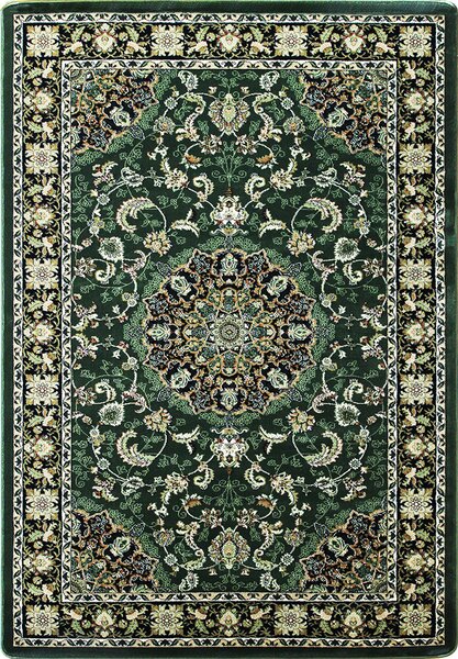 BE Koberec Anatolia 5857 GREEN - zelený obdélníkový Rozměr: 70x100 cm