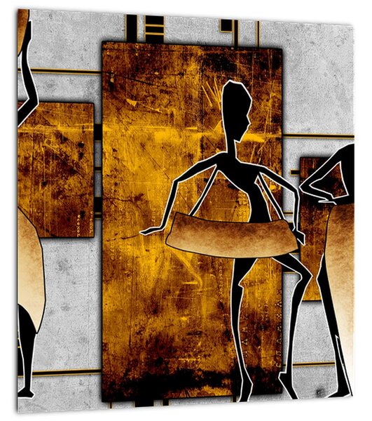 Obraz - Motivy Africké kultury (30x30 cm)