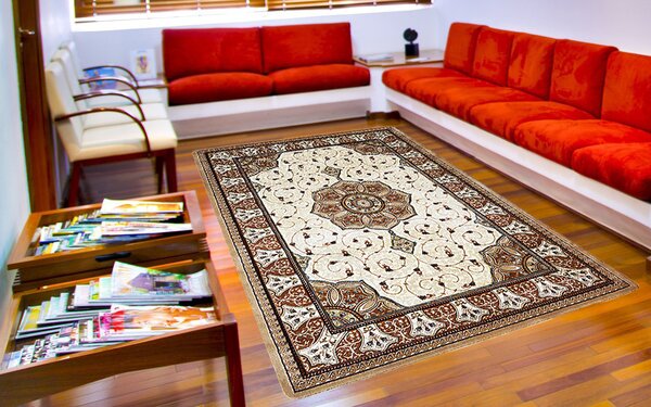 BE Koberec Adora 5792 CREAM - krémový obdélníkový Rozměr: 60x90 cm
