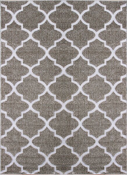 BE Koberec Lagos 1052 BEIGE - béžový obdélníkový Rozměr: 80x150 cm