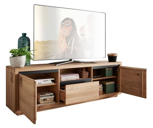 SOB Nábytek - TV stolek masiv dub 170 cm Caldero divoký - F01004809G