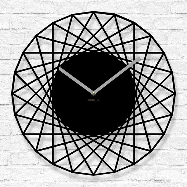 DUBLEZ | Designové hodiny na zeď - Geometra