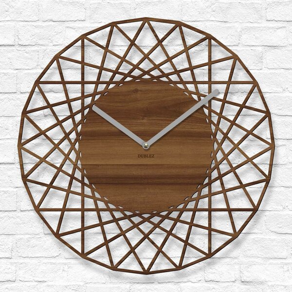 DUBLEZ | Designové hodiny na zeď - Geometra