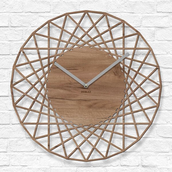 DUBLEZ | Designové hodiny na zeď - Geometra