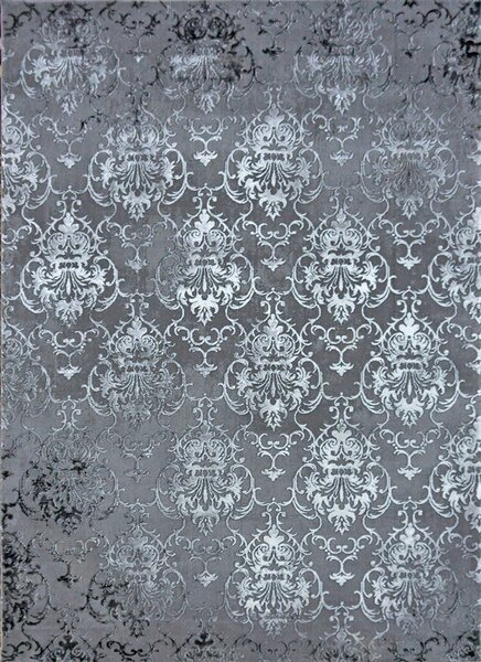 BE Koberec Elite 23282 GREY - šedý obdélníkový Rozměr: 60x100 cm