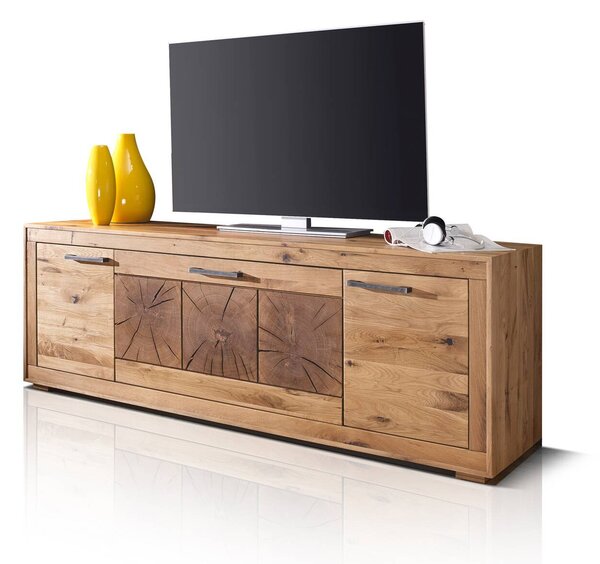 SOB Nábytek - Masivní TV stolek 178 cm Alaska III divoký dub - F01004962G
