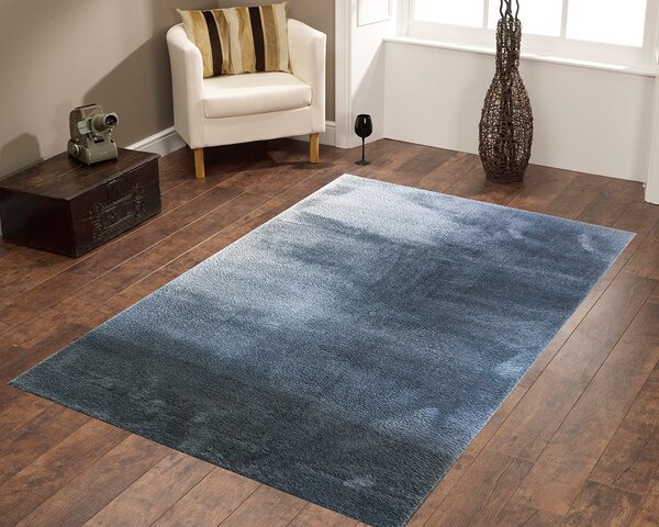 BE Koberec Microsofty 8301 LIGHT BLUE - modrý obdélníkový Rozměr: 200x290 cm
