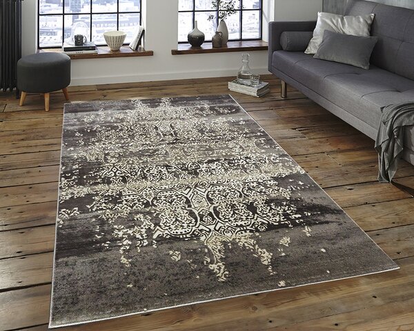 BE Koberec Elite 8753 BEIGE - béžový obdélníkový Rozměr: 120x180 cm