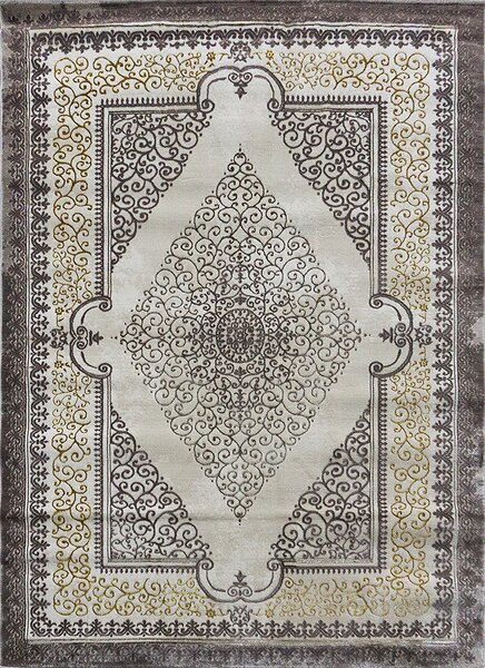 BE Koberec Elite 8755 BEIGE - béžový obdélníkový Rozměr: 140x190 cm