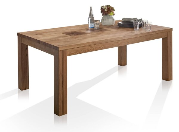 SOB Nábytek - Dřevěný jídelní stůl 160x90 Alaska divoký dub - F01004969G
