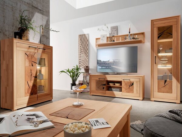 SOB Nábytek - TV stolek masiv buk Alaska II - F01004975G