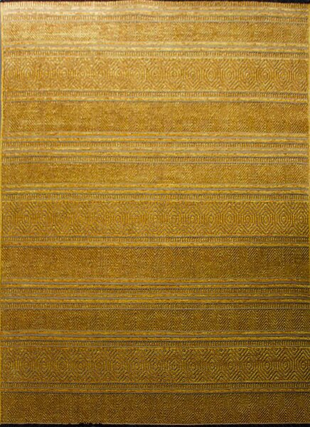 BE Koberec Saran G001 YELLOW - žlutý obdélníkový Rozměr: 60x100 cm